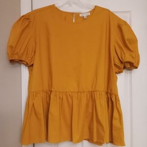 ***NEW***  Mustard Yellow Top